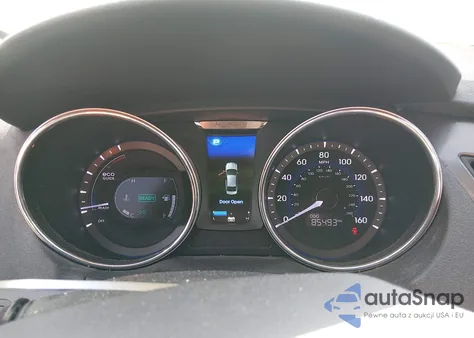 2012 Hyundai Sonata Hybrid z USA, uszkodzony, nr VIN KMHEC4A47CA033688